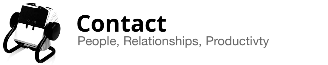 Logo for 'Contact' newsletter